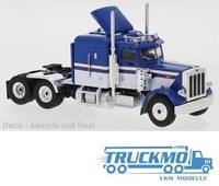 Brekina Peterbilt 359 Blau Weiß 85707