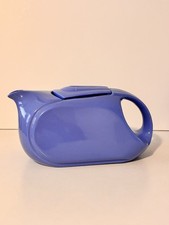 1940s Hall China For Westinghouse Phoenix Streamline Art Deco Pitcher Delphinium