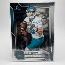 EMMETT BROWN 2025 Bowman Chrome University RC COASTAL CAROLINA 