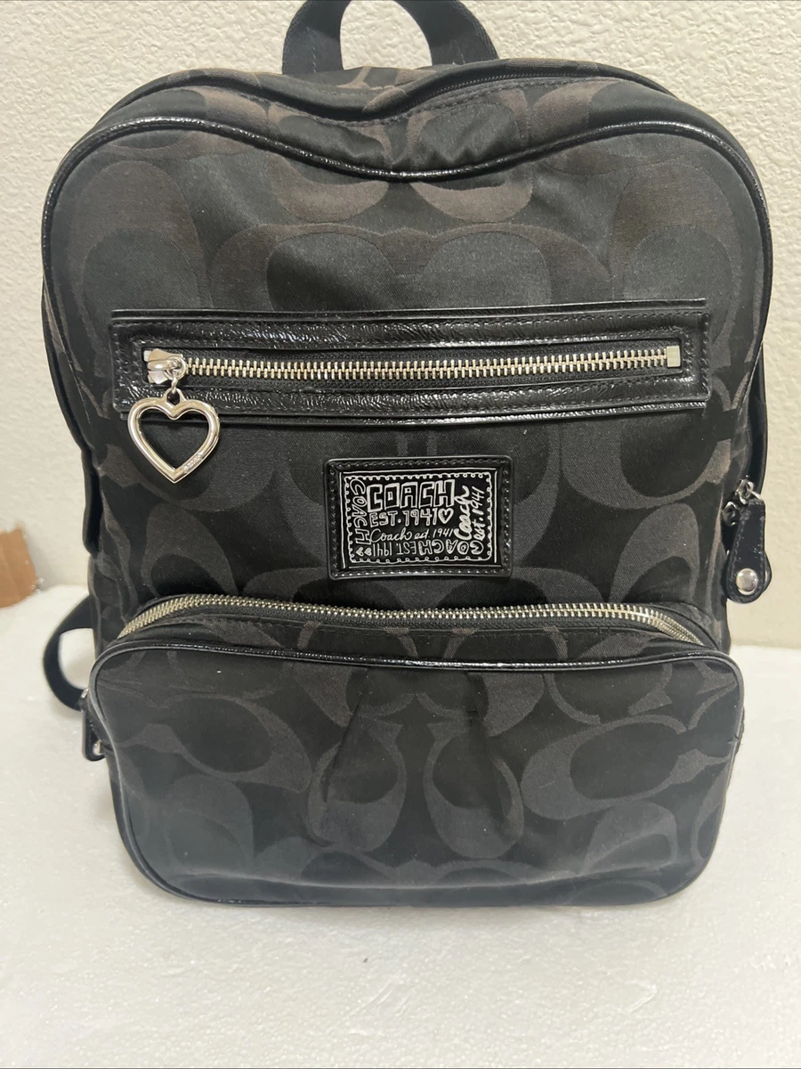 Coach Poppy Leather Exterior Backpack Bags & Handbags for Women