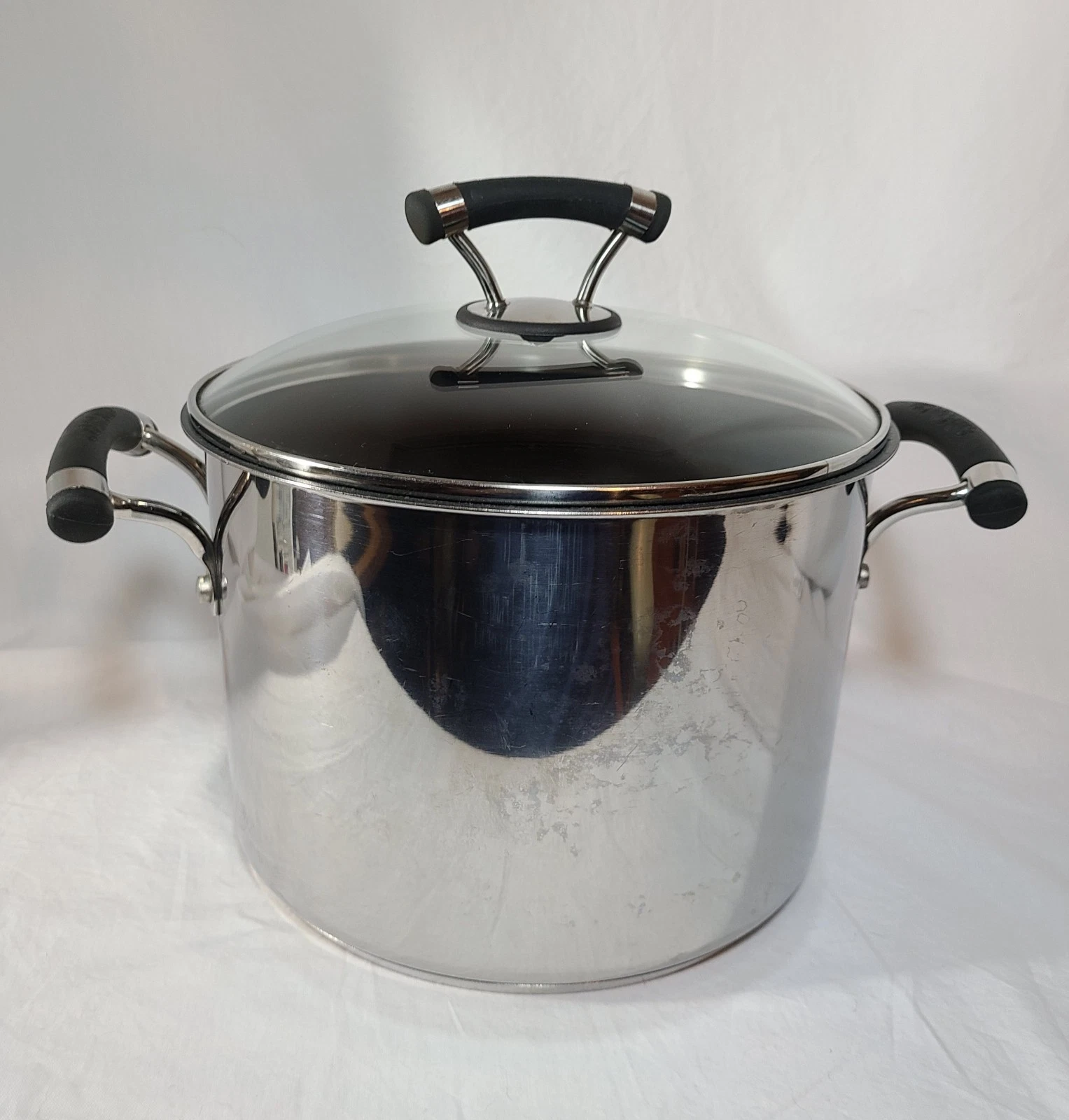 Circulon Contempo Stainless Steel nonstick 8 Quart Dutch Oven Pot with Lid
