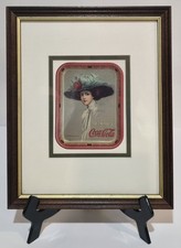 Vintage-Style Coca-Cola Decorative Framed Print&ndash;Hamilton King Gibson Girl