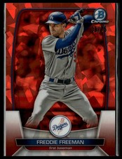 2023 Bowman Chrome Sapphire Edition #47 Freddie Freeman Orange #/75