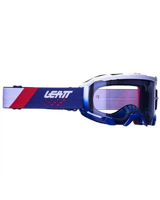 Leatt Velocity 4.5 Nancy Mask MTB, Royal Silver 50% (Lens Armour)