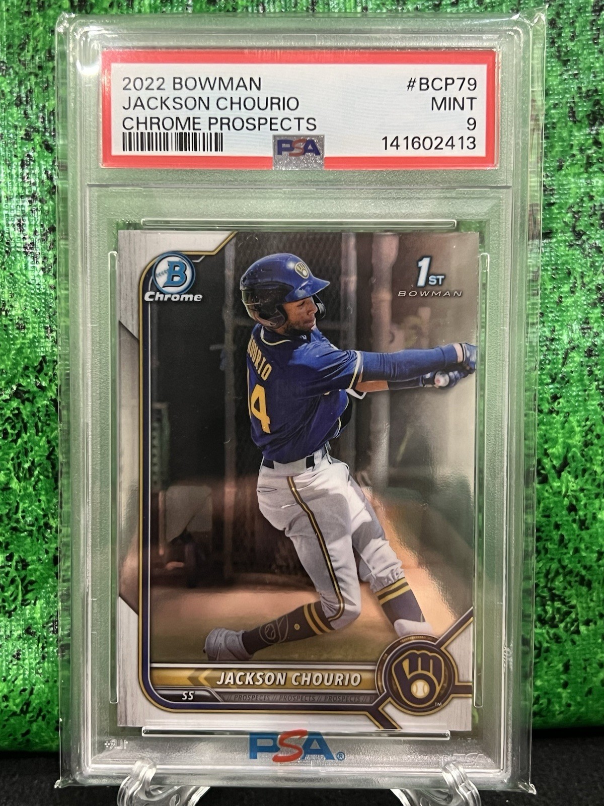 2022 Bowman - Chrome Prospects Jackson Chourio #BCP-79 (RC)