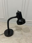 Underweiters Gooseneck Lamp Black Metal Adjustable Retro Desk Office Industrial — photo 1