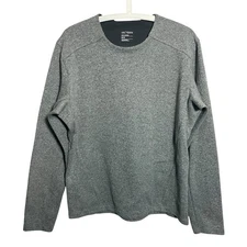 Arc’teryx Covert LT Pullover Top Gray Men’s Medium Long Sleeve