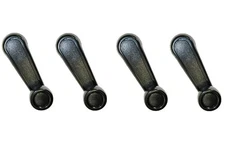 fits 1990 to 2002 Toyota 4Runner Window Crank Handle Left Right Black Set of 4