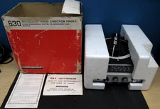 VINTAGE Ray Jefferson 630 RDF Marine Direction Finding Radio w/ Manual & Box