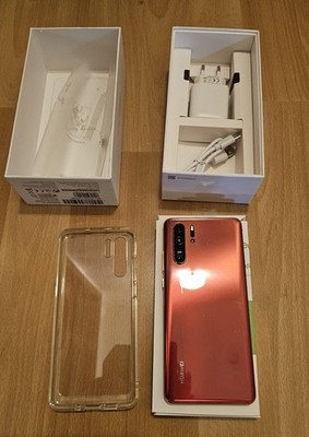 Huawei P30 Pro 128GB  Dual-SIM Amber sunset  OVP Guter Zustand Google Play