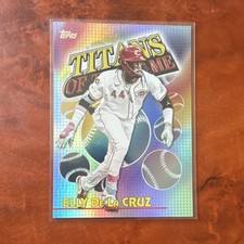 Topps 2026 Series 1 Titans of the Game Insert Elly De La Cruz Reds TOG-5
