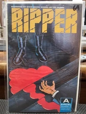 Ripper #2 Comic Book December 1989 Aircel Comics Malibu Graphics
