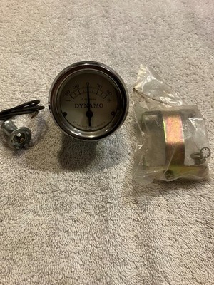 New Old Stock Classic Industries Dynamo Ampere Gauge w/2-1/4'' Diameter