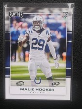 2017 Panini Playoff - Rookies Malik Hooker #248 4th Down 10/10 (RC)