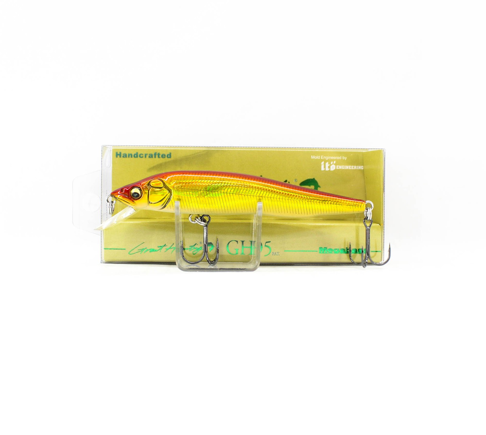 Megabass GH 95 DD Suspend Lure GG Akakin (9573)