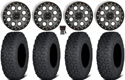 System 3 SB-7 15'' Wheels Ti (6+1) 32'' Coyote Tires Can-Am Maverick X3