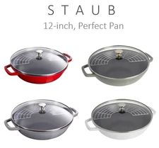 Staub Cast Iron 12-inch, Perfect Pan