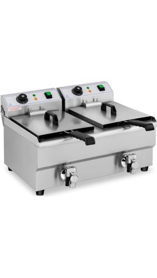 Royal Catering 10012011 2 x 16 l Friteuse