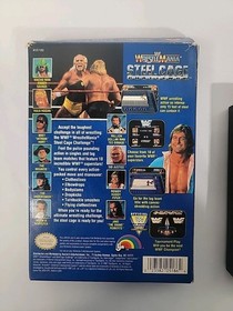 WWF WrestleMania: Steel Cage Challenge (NES) 1992 Tested Working