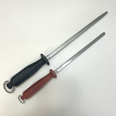 GIESSER 10'' & TRAMONTINA 8'' Knife Sharpening/ Honing Steel Rod Made in Germany