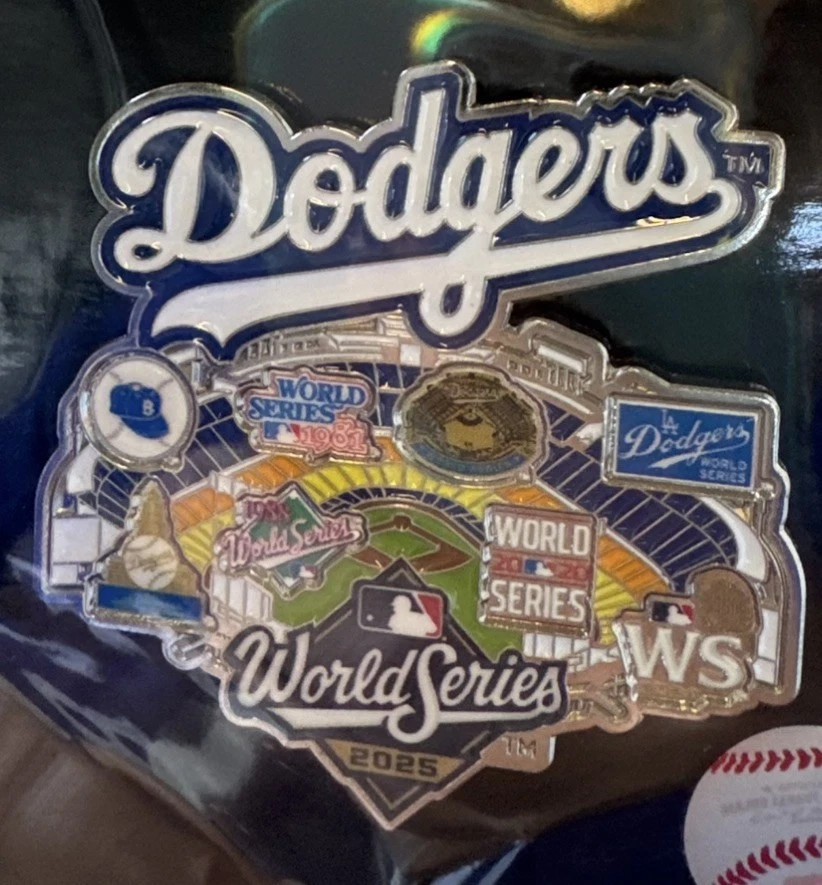 World Series Los Angeles Dodgers MLB Fan Pin, Buttons for sale | eBay