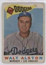 1960 Topps Walter Alston #212 HOF yf0