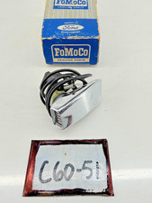 Nos 1966 Mercury Cyclone Comet Chrome Hand Brake Warning Light Fomoco 66 C60-51