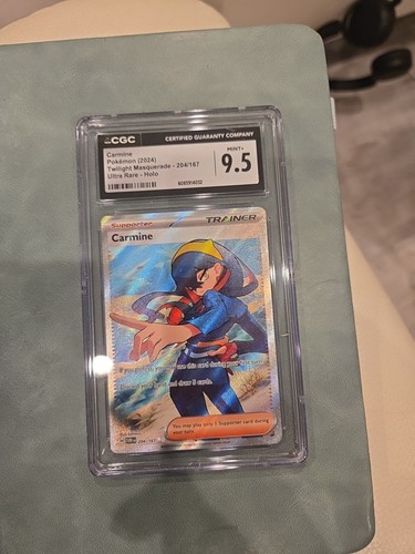 Carmine graded CGC 9.5 for sale on eBay