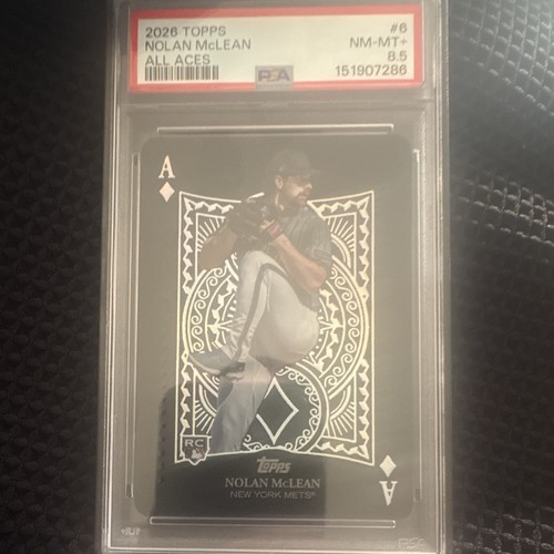 2026 Topps Series 1 Nolan McLean Base (RAW)