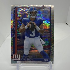 2025 Topps Chrome Pulsar Refractor Russell Wilson New York Giants #229 Refractor