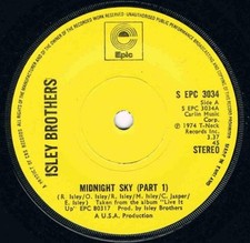 The Isley Brothers - Midnight Sky (7") (Very Good (VG)) - 4116762345