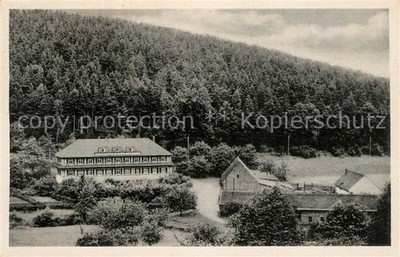 Eisenberg Thueringen Waldhaus Amtsschreibersmuehle im Muehltal
