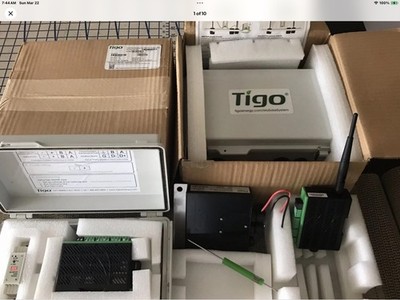 Tigo  NEW  Outdoor  Sealed Advanced Cloud Connect Combo  System With CCA Tap