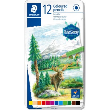Staedtler Buntstift Design Journey, 12Er Metalletui 1 Bis 40 Stk Spare 62%-image