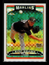 2006 Topps Chrome Xfractor #318 Ricky Nolasco Rookie