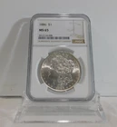 1886-P  MORGAN Silver Dollar, NGC MS-65!