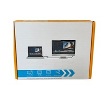 4K USB-C KVM Switch Dock Dual Computer Laptop Docking Station HDMI USB Hub