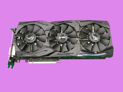 ASUS NVIDIA GeForce GTX 1060 STRIX-GTX1060-O6G-GAMING, 6GB GDDR5, Small Damage