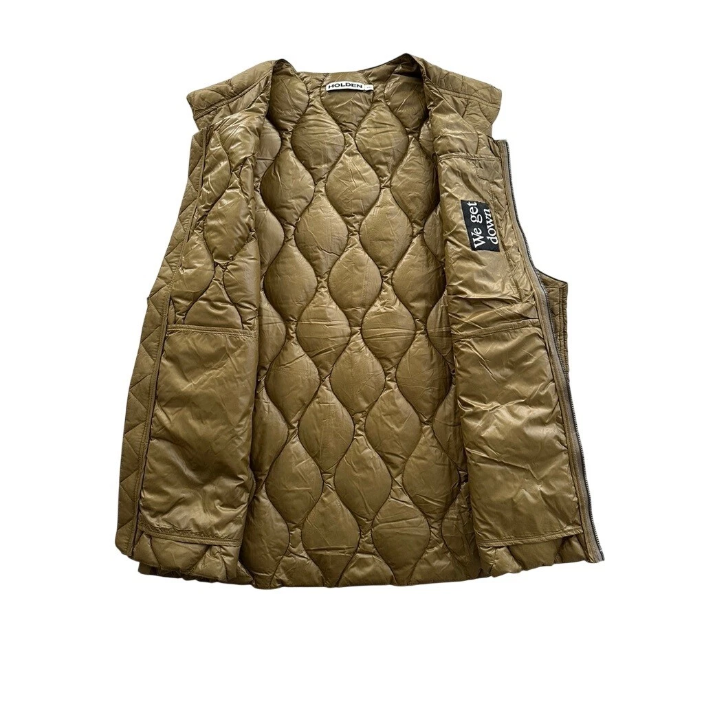 Holden Puffer Vest Mens XXL Olive Green Onion Quilted Down Waterproof Technical image 5
