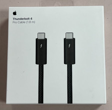 Genuine Apple Thunderbolt 4 Pro Cable 1.8M A2734 - Black MN713AM/A NEW