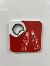 Coca-Cola Credit Card Bottle Opener with Refrigerator Magnet