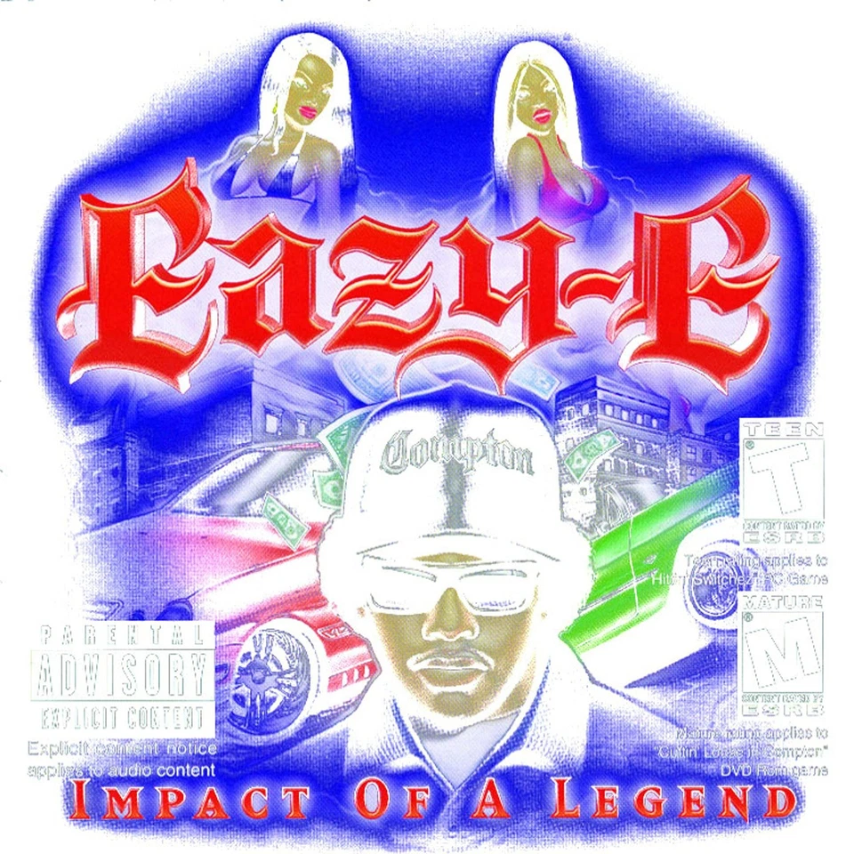 Eazy E Impact of a Legend Bonus Explicit Lyrics (CD) - Immagine 2 di 3