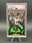 2024 Panini Select - Premier Lvl Jayden Daniels #112 Red/Yellow Shock (RC) PSA 9