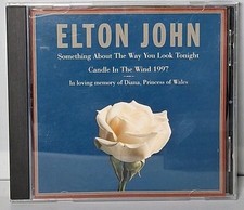 Elton John Something About The Way You Look Tonight Candle In the Wind CD VG+