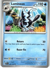 Lumineon Uncommon SV07: Stellar Crown 036/142 LP