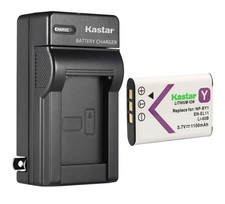 1 Pack Battery Charger Kit for Nikon EN-EL11, MH-64, Coolpix S550, Coolpix S560
