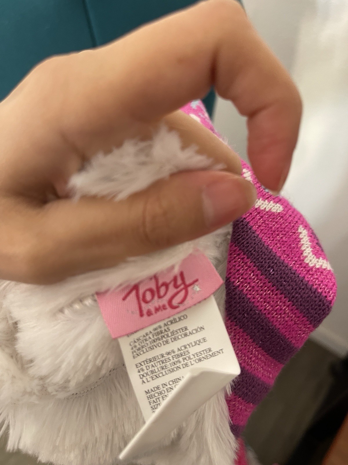 Toby and Mac Knit Winter Pattern Peruvian Hat in … - image 3