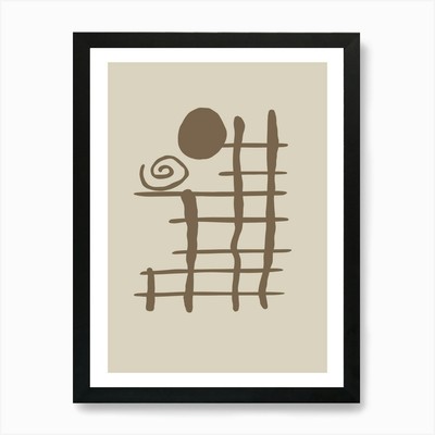 Abstract Drawing Art Print Framed Wall Art Poster Canvas Print Picture