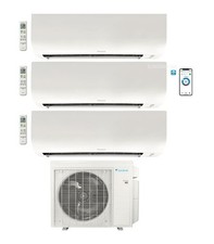 Daikin 9k + 12k + 18k Btu  Tri Zone Ductless ...