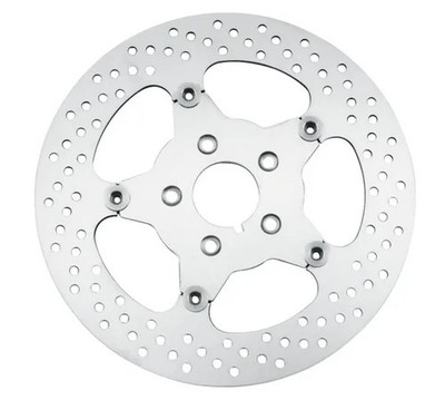 BC Fr Floating Brake Rotor Disc Mirror Polished Harley Low Rider 86